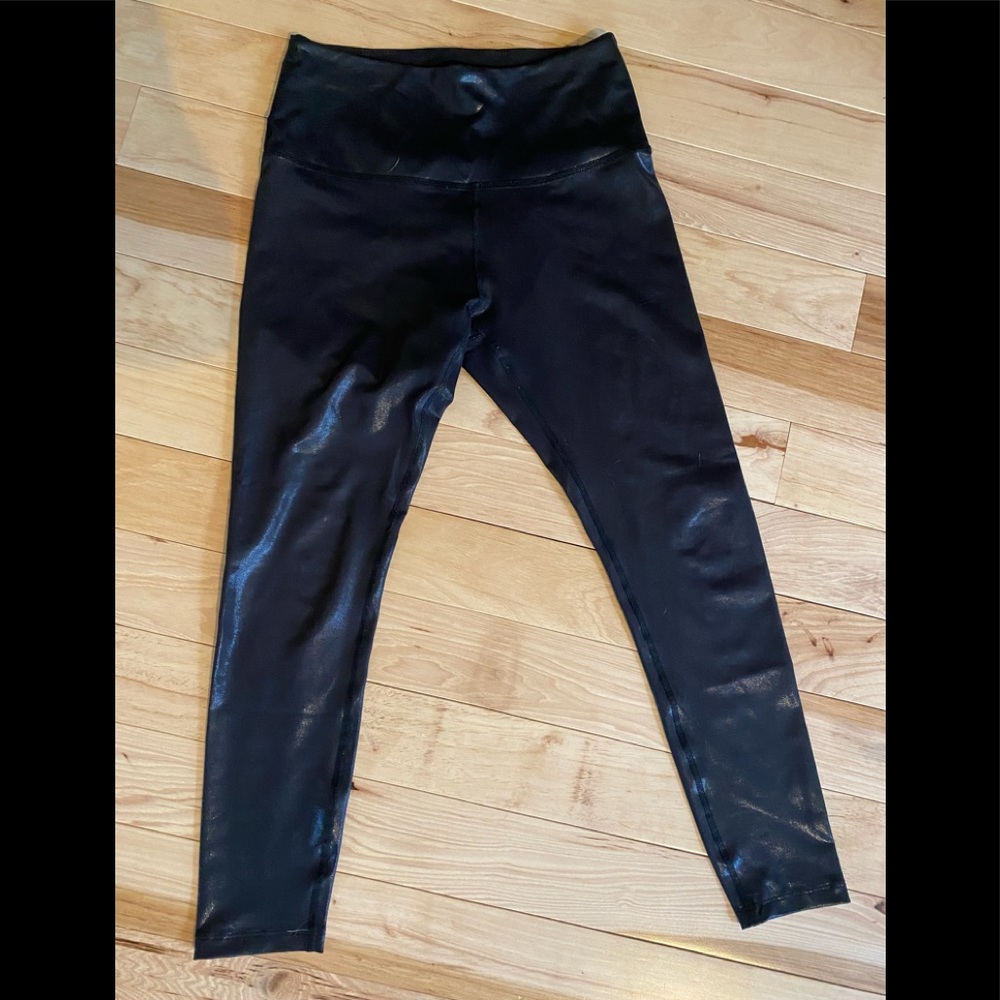 Beyond Yoga faux leather leggings
